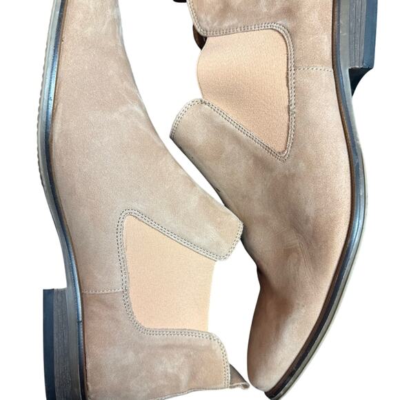 Bar III Sandstone Paxton Chelsea Suede Boot Size 11 Men's - Picture 6 of 12